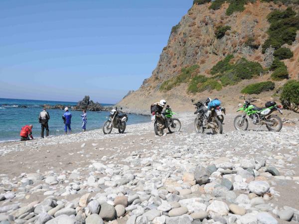 voyage crete moto